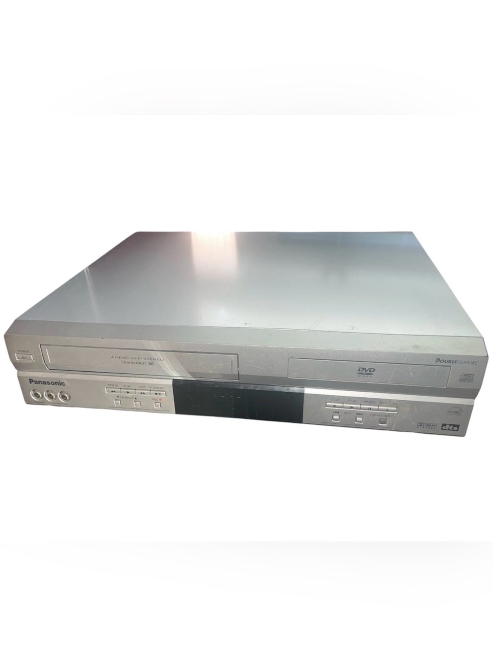 Panasonic PV-D4733S DVD/VCR Combo DVD Works Great VCR Clicking/Needs Repair
